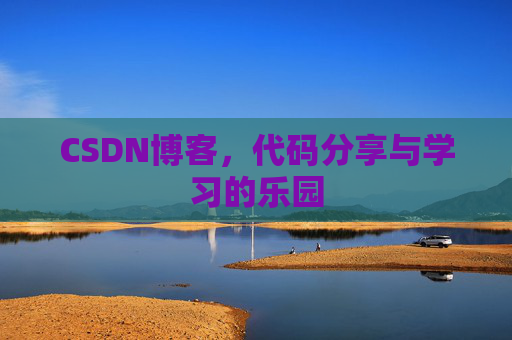 CSDN博客，代码分享与学习的乐园
